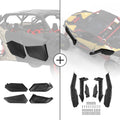 Door Panel & Mud Fender Flares For Can-Am Maverick X3 MAX