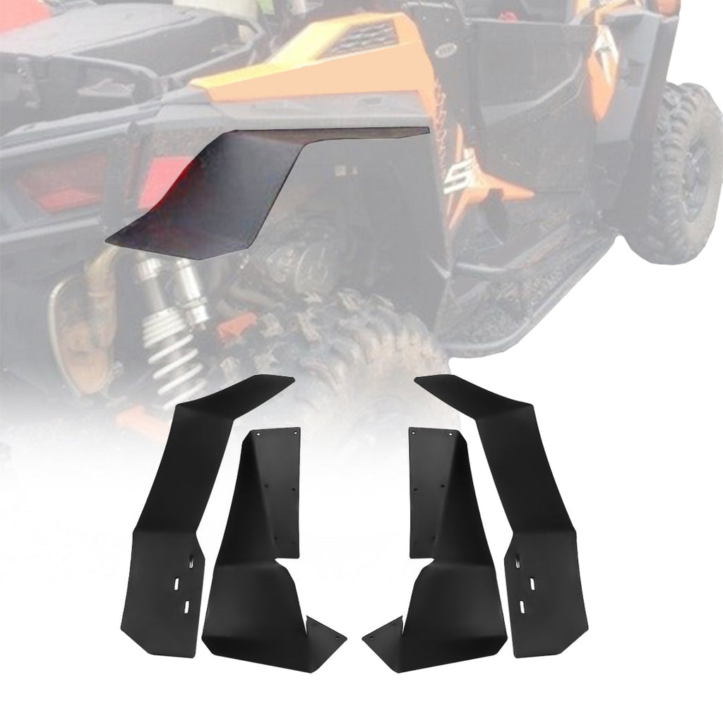 Extended Fender Flares for Polaris RZR S 900 / S 1000 / RZR 4 900 2015-2020 – fits Polaris RZR 4 900