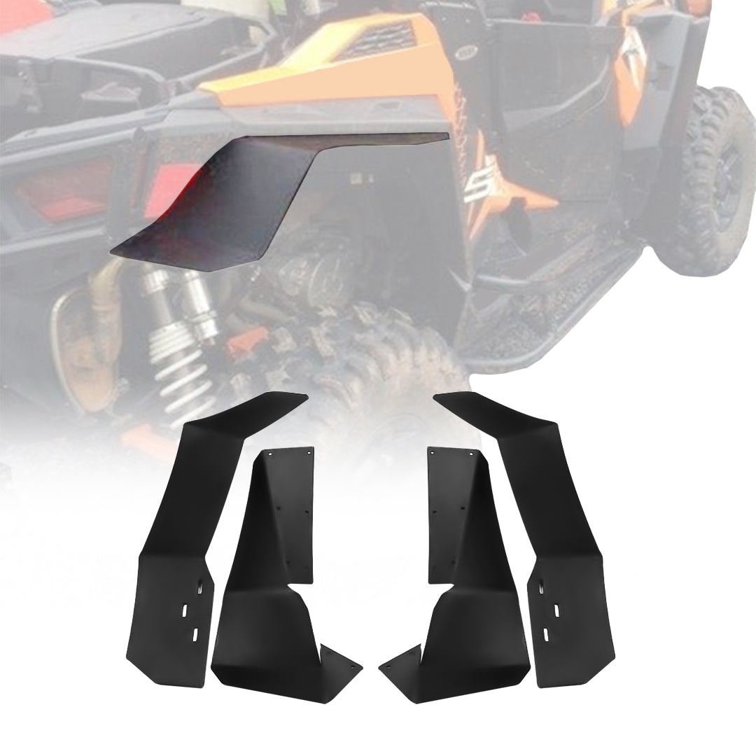 Extended Fender Flares for Polaris RZR S 900 / S 1000 / RZR 4 900 2015-2020 – fits Polaris RZR 4 900