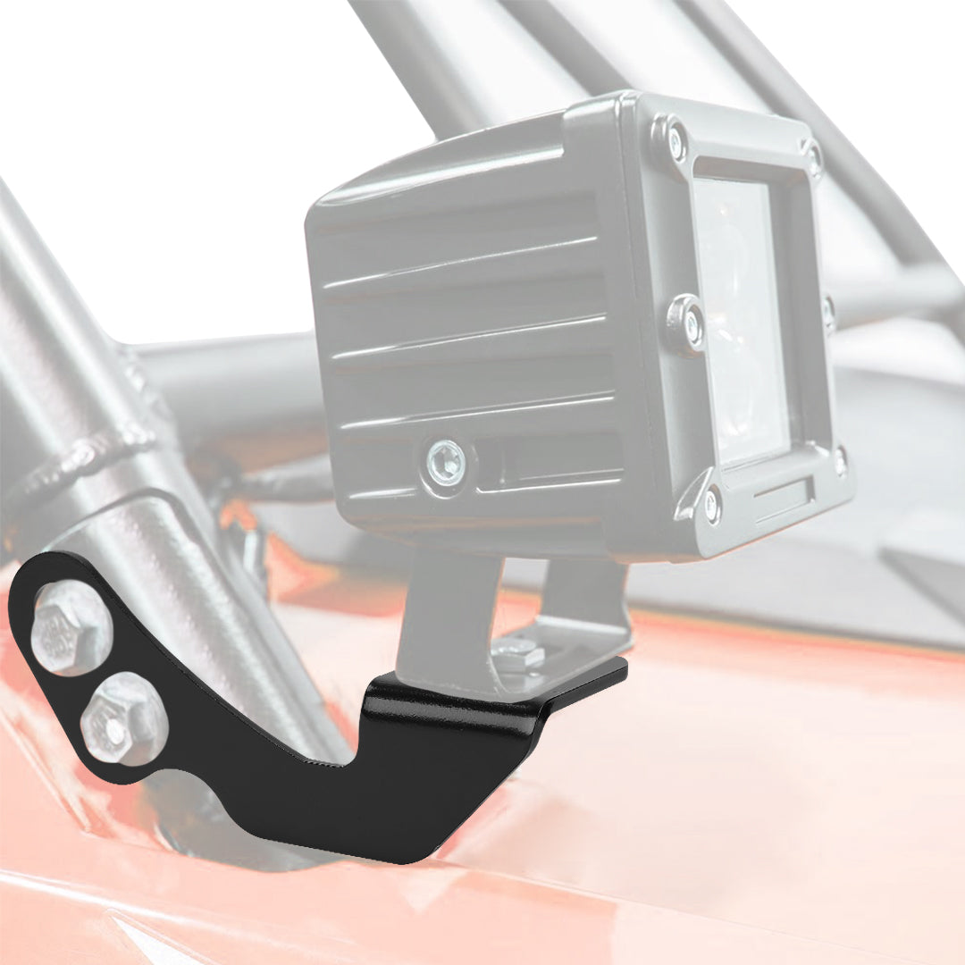 LED Light Mount A-Pillar Mount Light Bracket for Polaris RZR (2 packs) – fits Polaris RZR 800