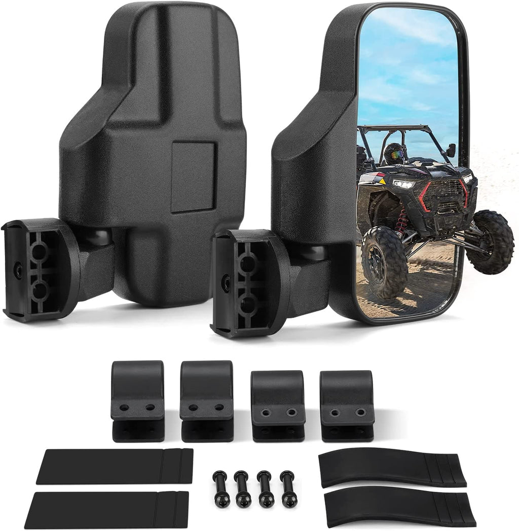 UTV 1.75"-2" Side View High Impact Convex Mirror for Can-am/Mule/Ranger/RZR