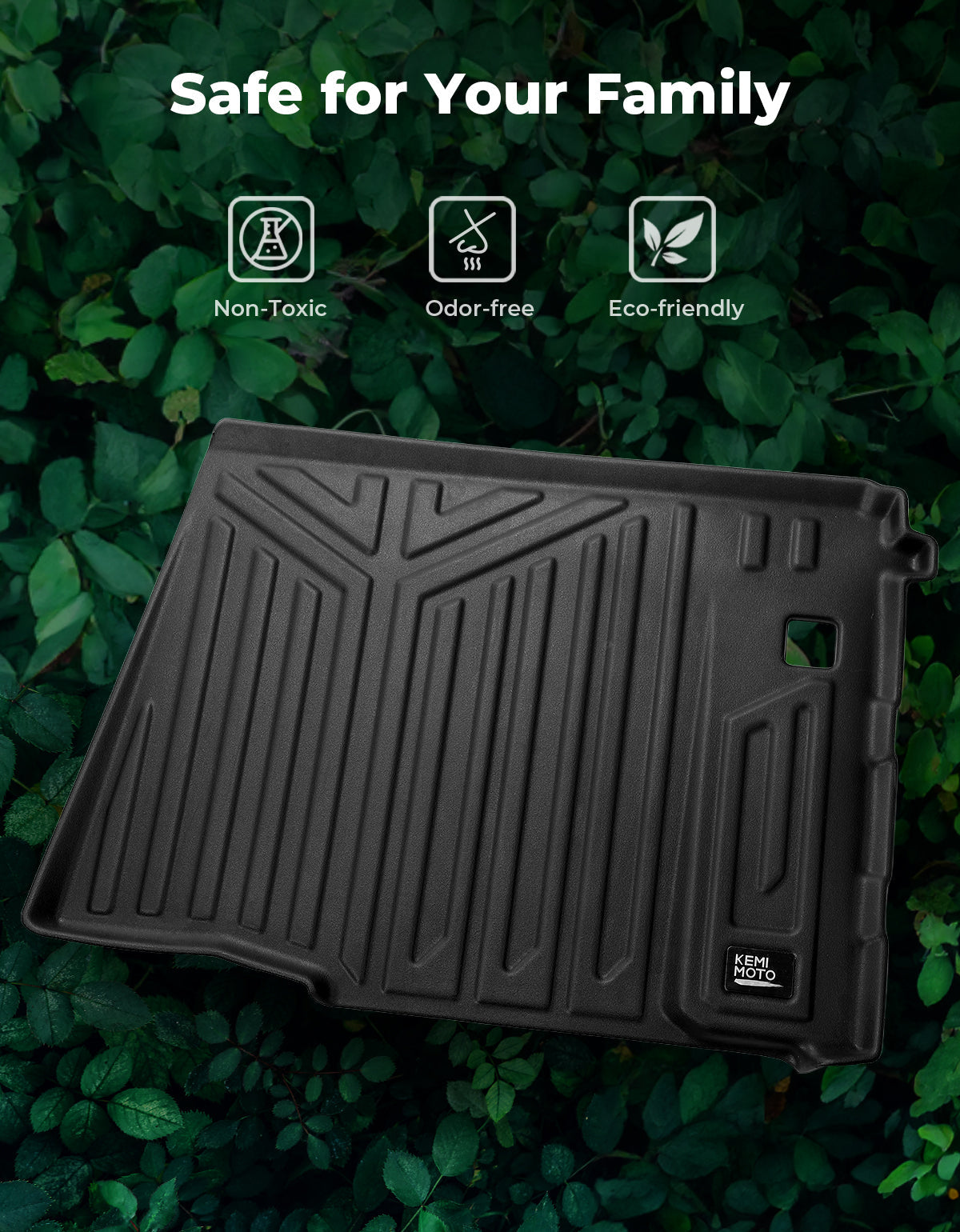 4PCS TPE Floor Mats Anti-Slip for Can-Am Defender Max HD7|8|9|10 – fits Can-Am Defender HD7 (view 5)