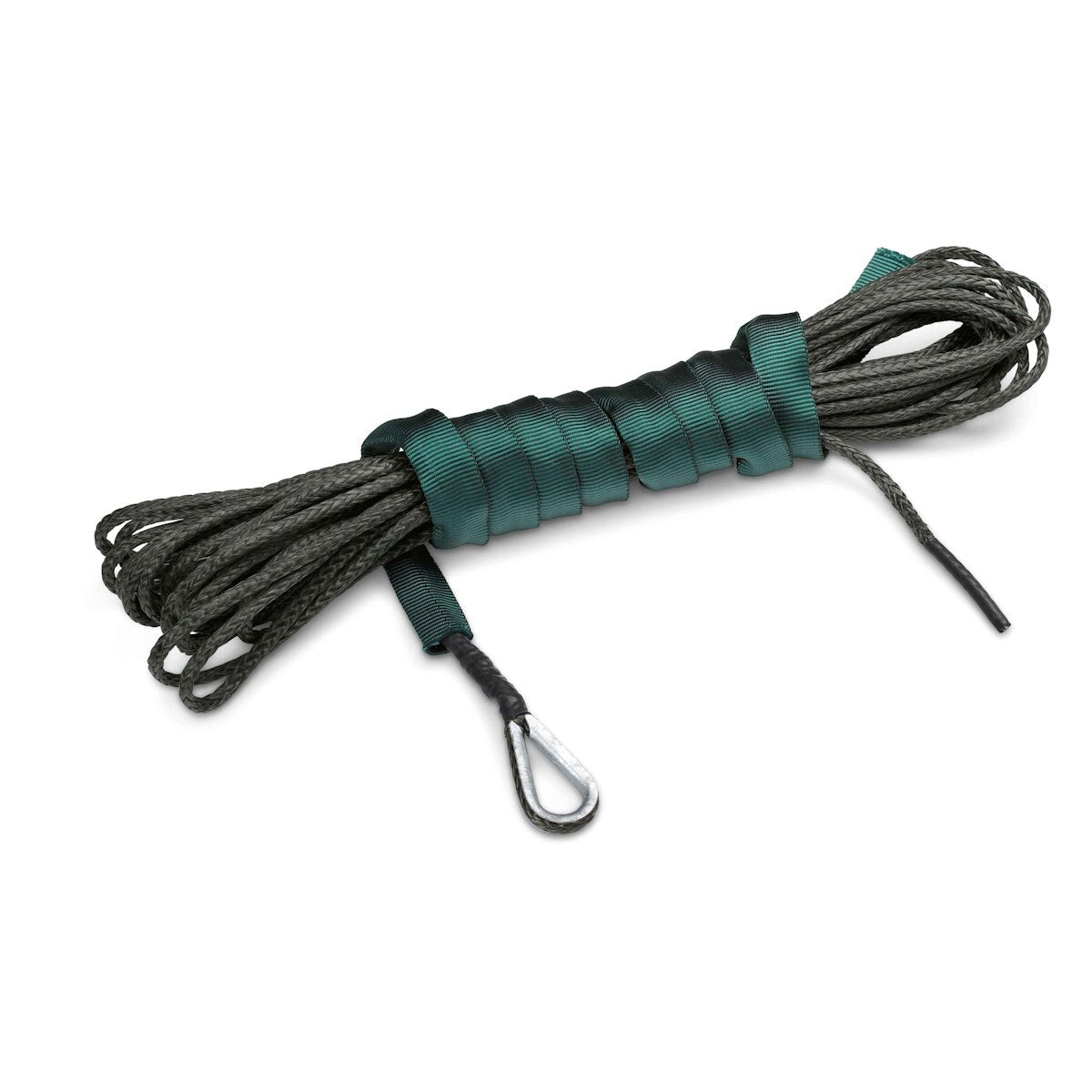 VIPER 40' GREEN AmSteel®-Blue Synthetic Winch Rope - ATV/UTV
