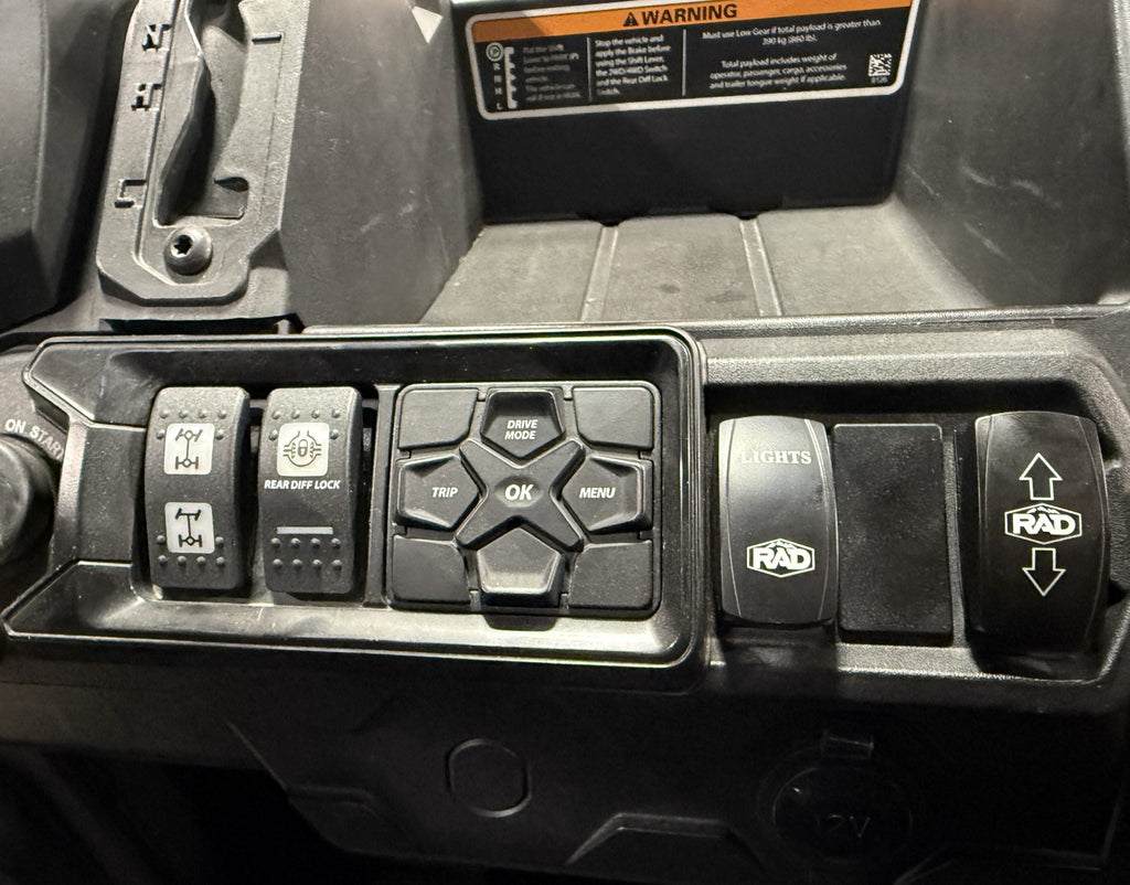 2016+ Can-Am Defender HD5-HD10 Power Dump Bed Lift