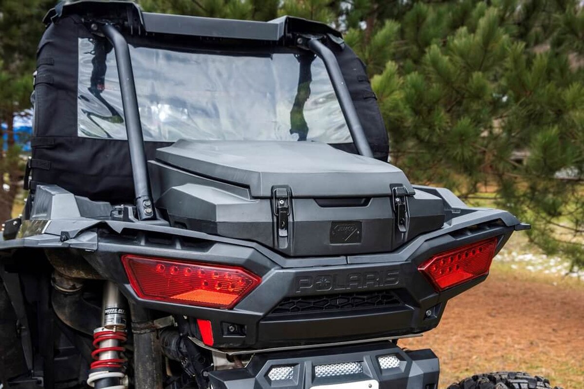 HIGHLANDS UTV Cargo Storage Box fits 2013-2023 Polaris RZR XP 1000 & Turbo