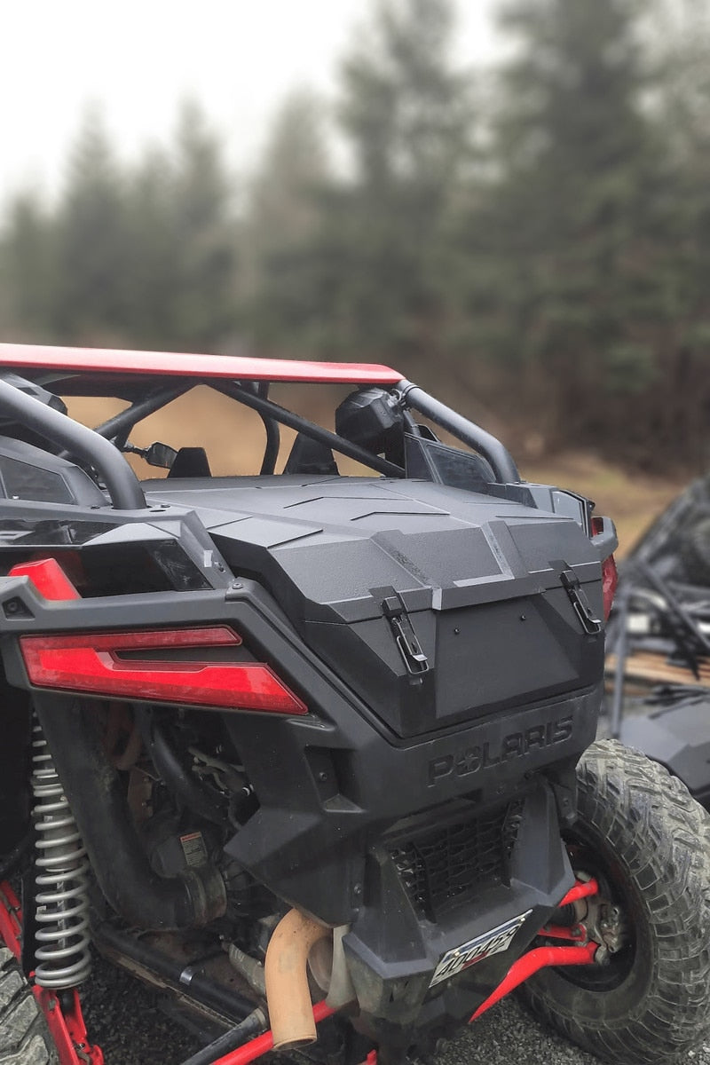 HIGHLANDS Custom Rear UTV Cargo Box for 2020-2026 Polaris RZR XP PRO & 2022-2026 PRO R Turbo