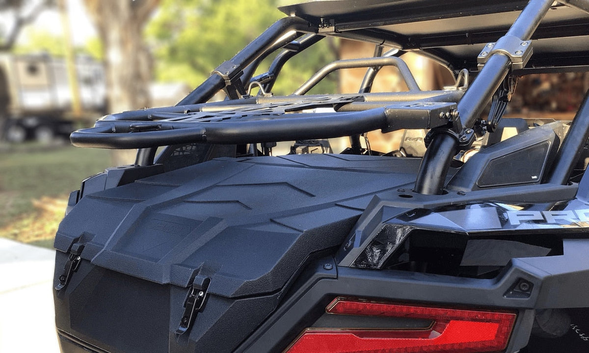 HIGHLANDS Custom Rear UTV Cargo Box for 2020-2026 Polaris RZR XP PRO & 2022-2026 PRO R Turbo