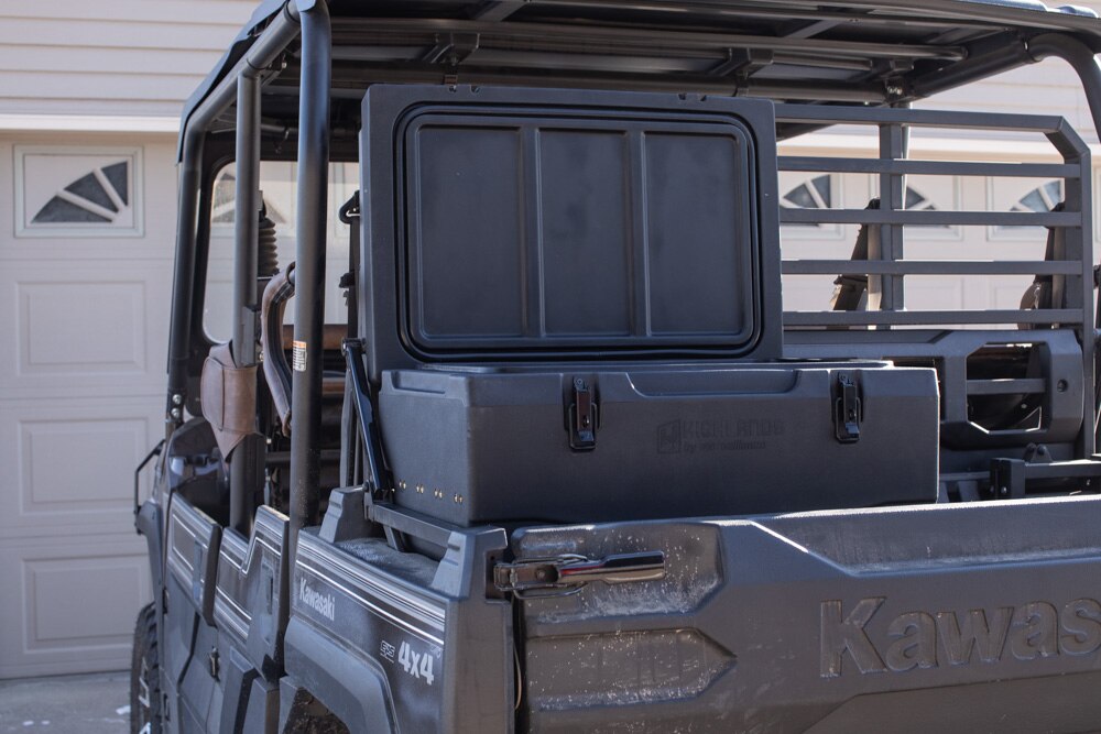 HIGHLANDS CARGO UTV Insulated Rear Cargo Box for 2015-2025 Kawasaki Mule Models