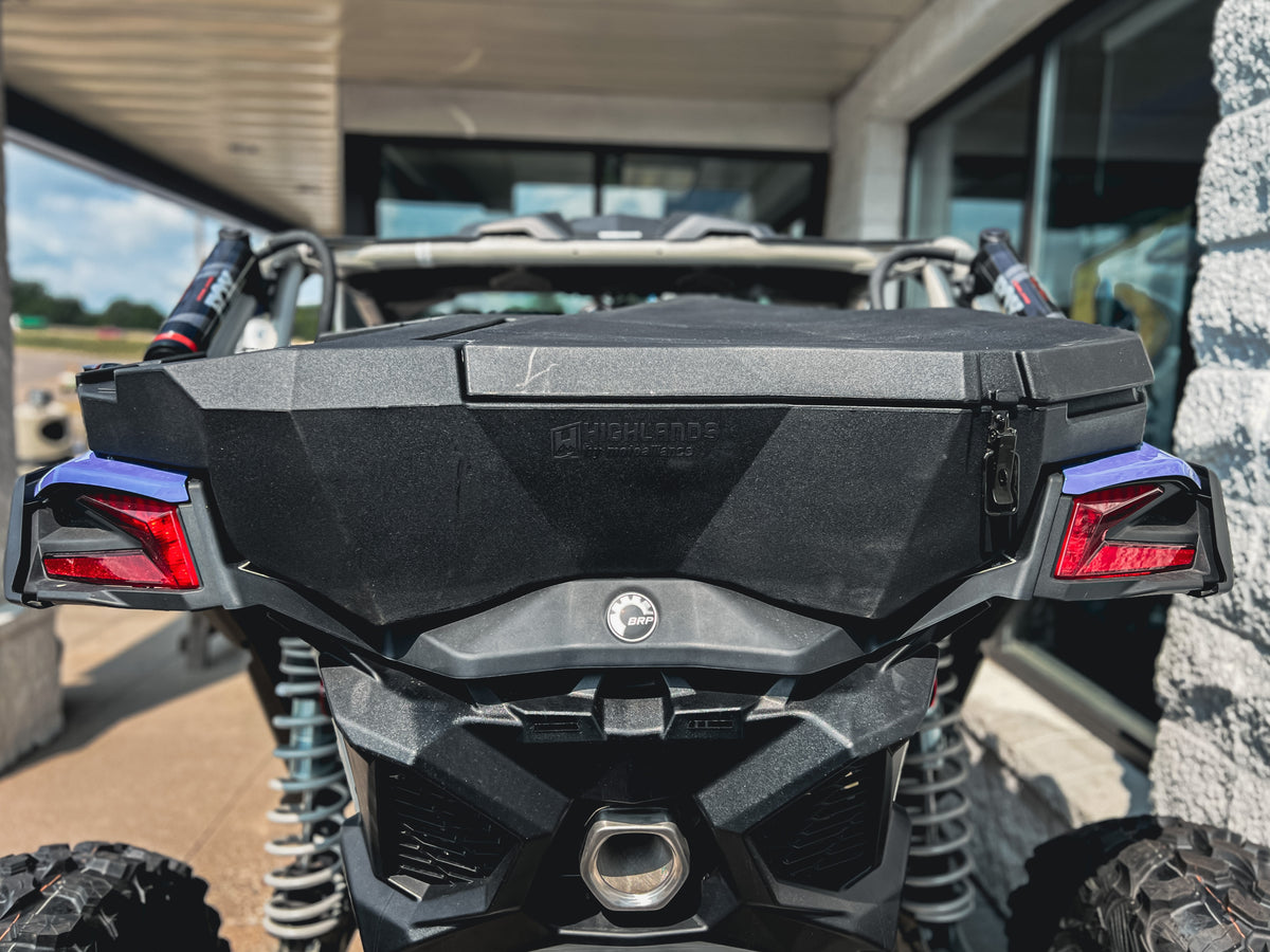 HIGHLANDS Custom Rear UTV Cargo Box for 2017-2026 Can-Am Maverick X3