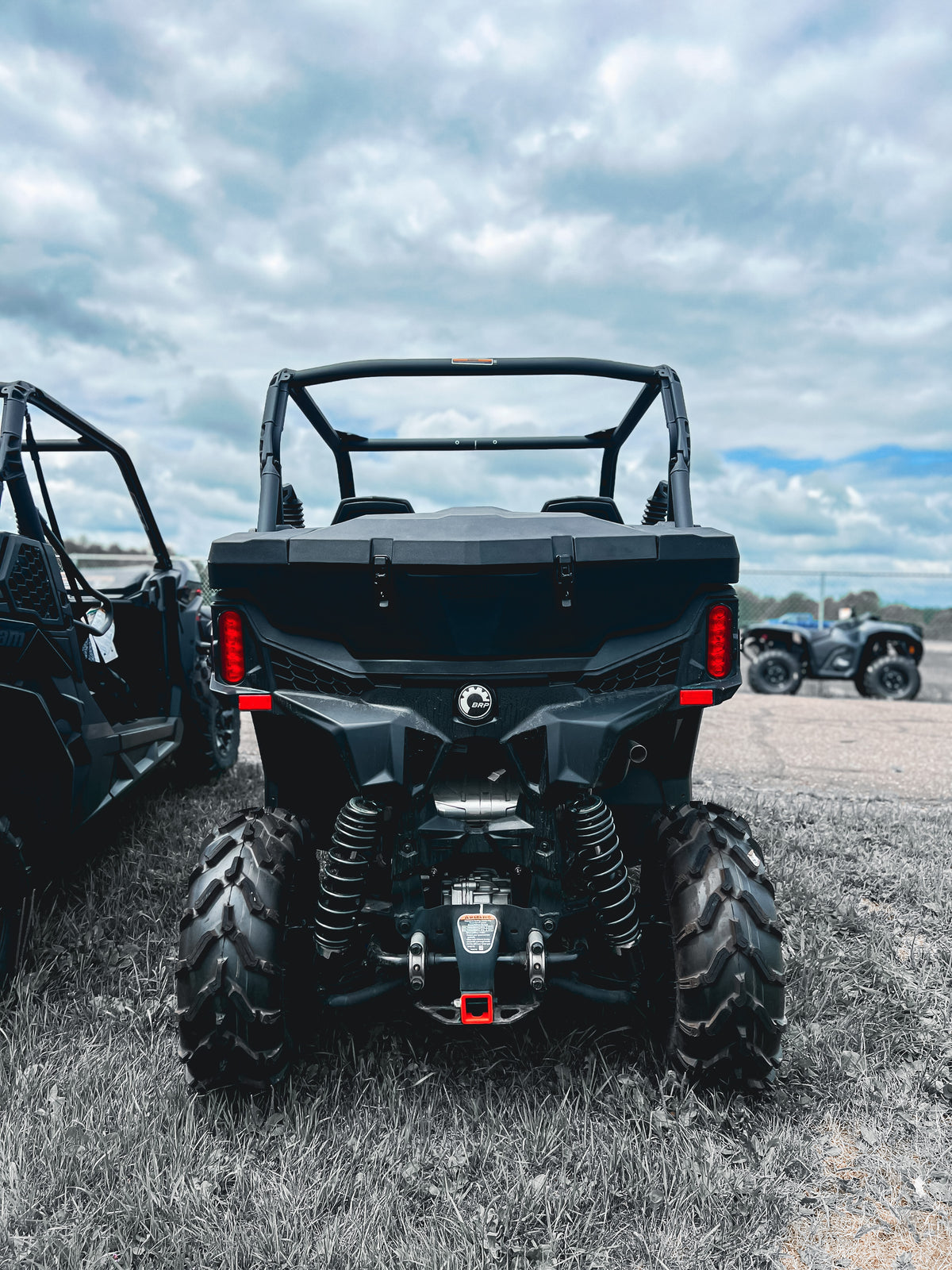 HIGHLANDS Custom Rear UTV Cargo Box for 2018-2026 Can-Am Maverick Sport/Trail