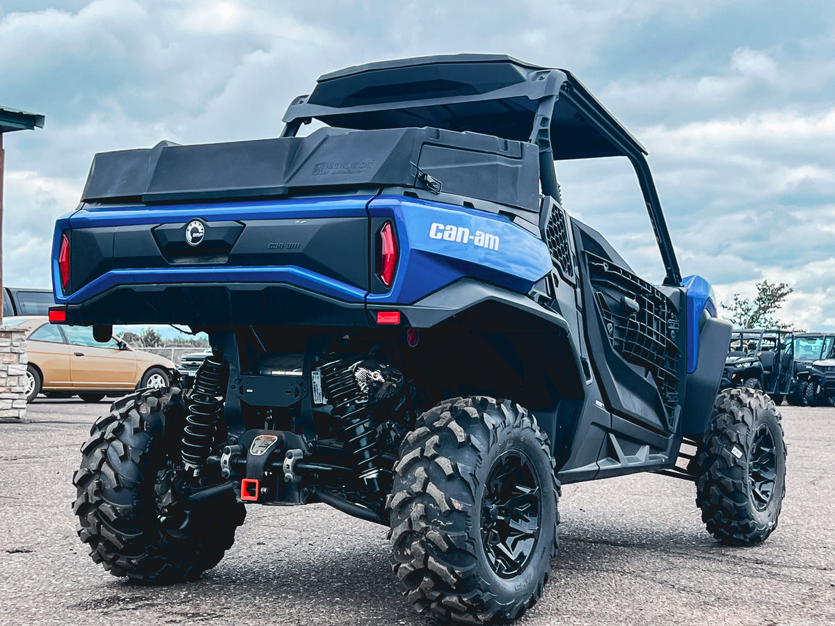HIGHLANDS Cargo UTV Rear Bed Cover for 2021-2026 Can-Am Commander
