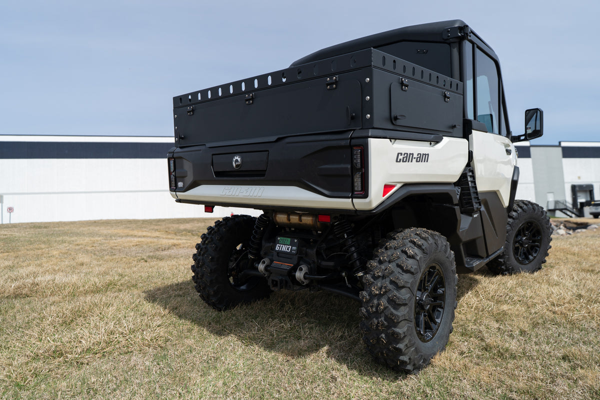 HIGHLANDS Cargo METAL UTV Rear Bed Cover for 2016-2026 Can-Am Defender