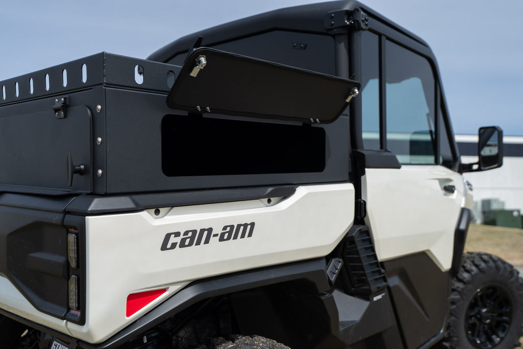 HIGHLANDS Cargo METAL UTV Rear Bed Cover for 2016-2026 Can-Am Defender