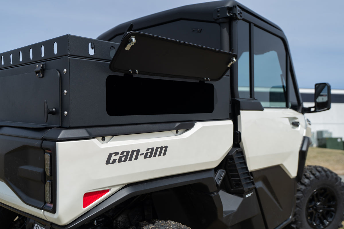 HIGHLANDS Cargo METAL UTV Rear Bed Cover for 2016-2026 Can-Am Defender