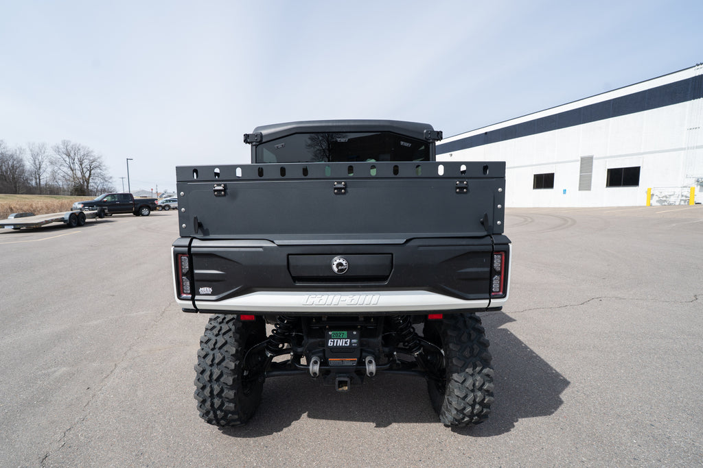 HIGHLANDS Cargo METAL UTV Rear Bed Cover for 2016-2026 Can-Am Defender