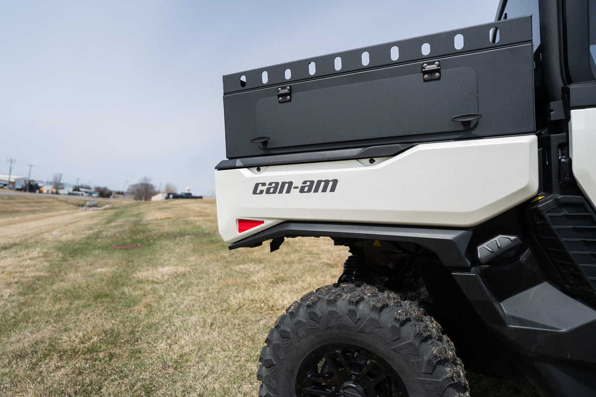 HIGHLANDS Cargo METAL UTV Rear Bed Cover for 2016-2026 Can-Am Defender