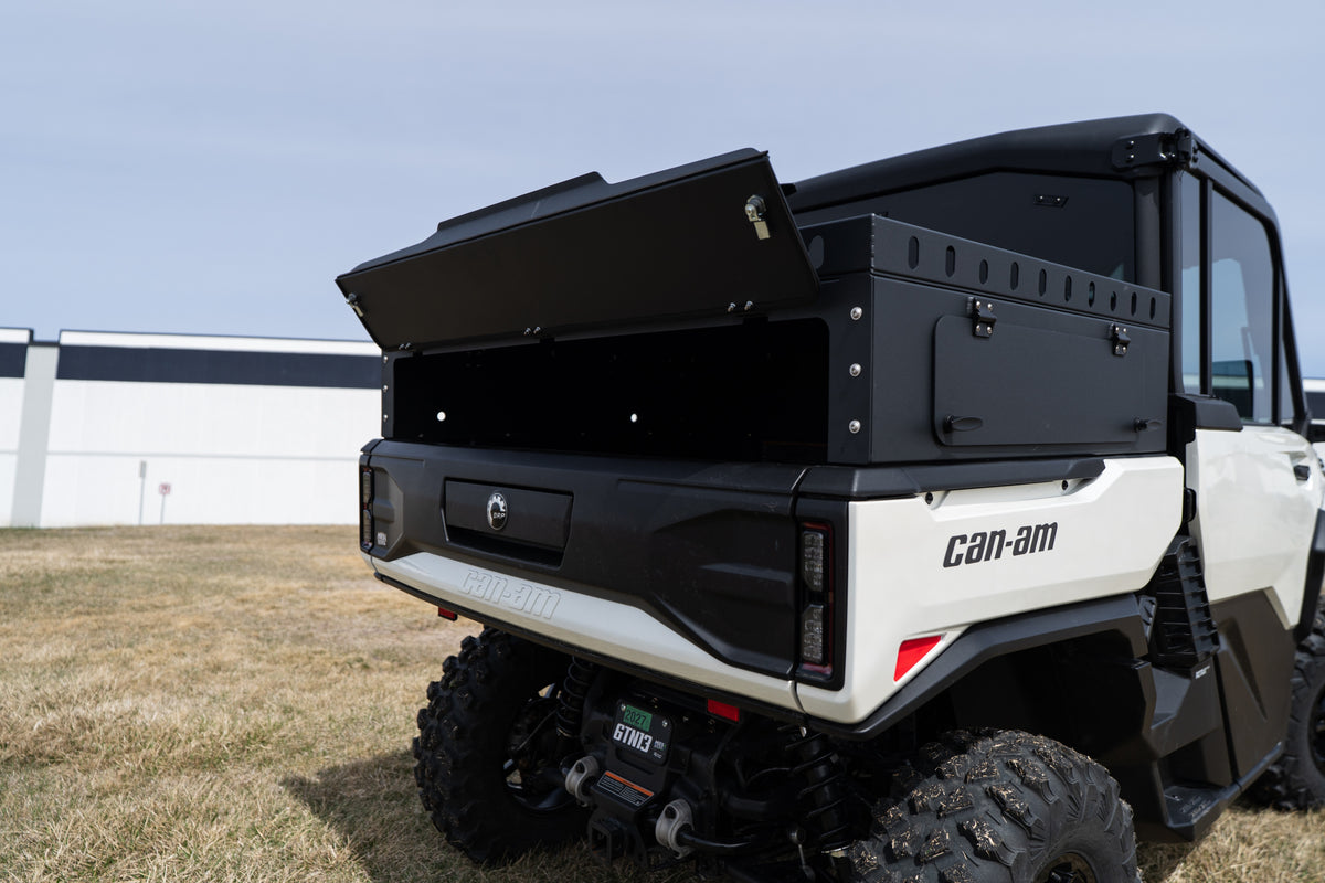 HIGHLANDS Cargo METAL UTV Rear Bed Cover for 2016-2026 Can-Am Defender