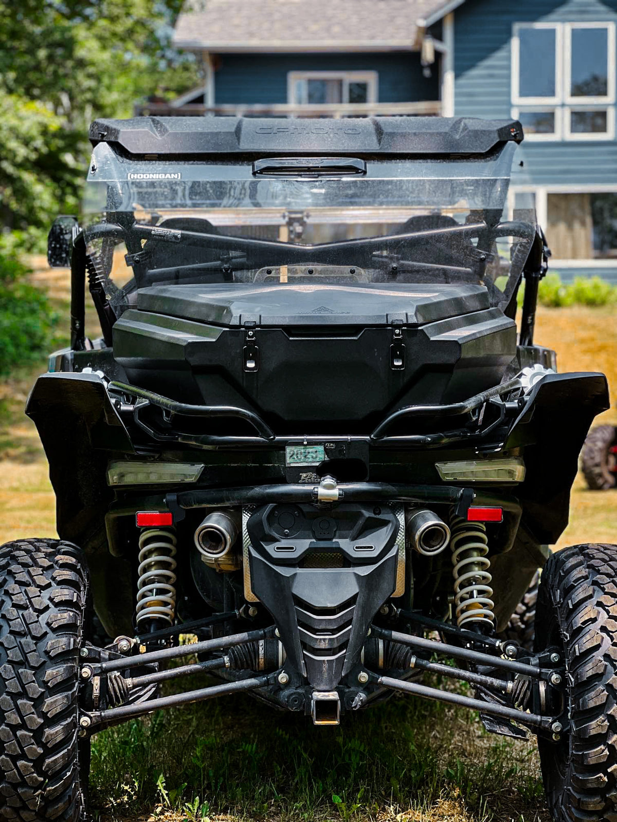 HIGHLANDS Custom Rear UTV Cargo Box for 2019-2022 CF Moto Z-Force 950 Sport/HO