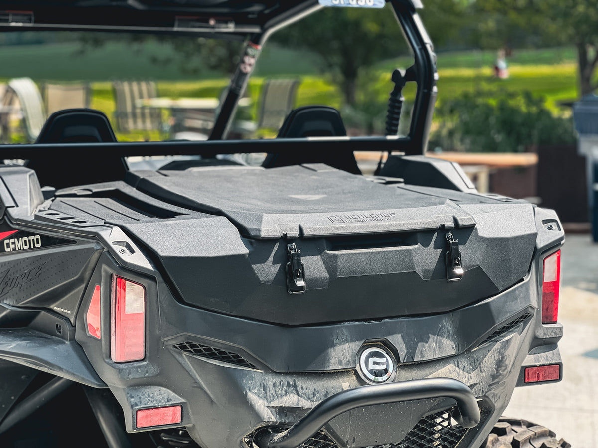 HIGHLANDS Custom Rear UTV Cargo Box for 2023-2026 CF Moto Z-Force 800 Trail & 950 Sport/Trail