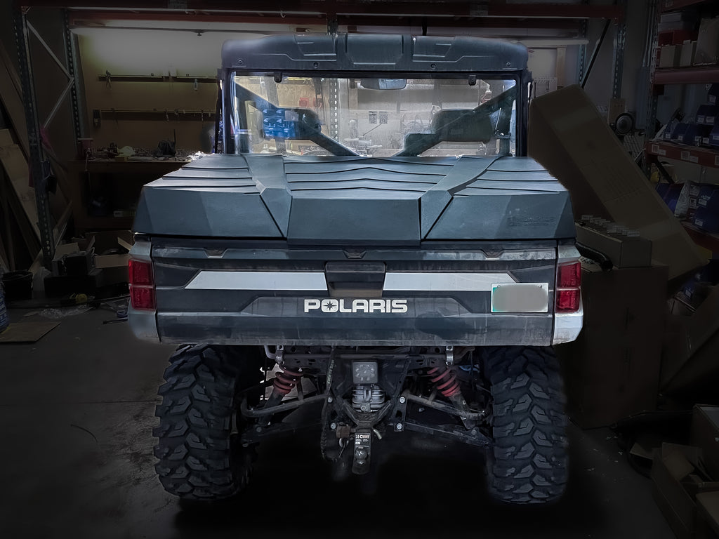 HIGHLANDS CARGO UTV Rear Bed Cover for 2018-2026 Polaris Ranger 1000 & XP1000 models.