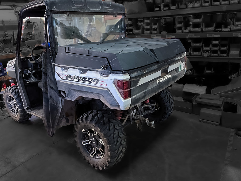 HIGHLANDS CARGO UTV Rear Bed Cover for 2018-2026 Polaris Ranger 1000 & XP1000 models.