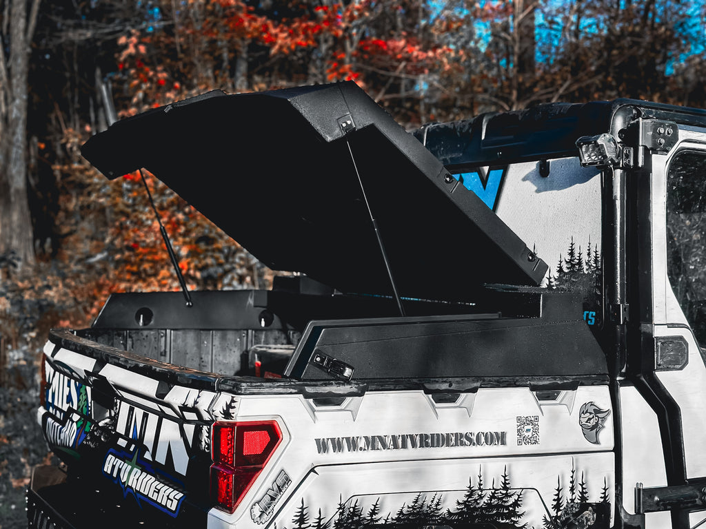 HIGHLANDS CARGO UTV Rear Bed Cover for 2018-2026 Polaris Ranger 1000 & XP1000 models.