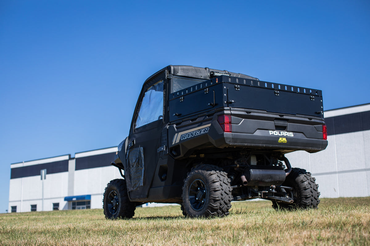 HIGHLANDS Cargo METAL UTV Rear Bed Cover for Polaris Ranger 1000