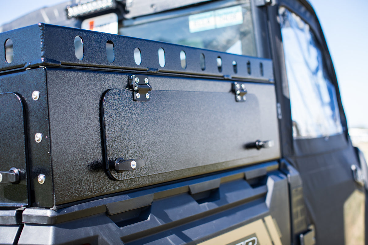 HIGHLANDS Cargo METAL UTV Rear Bed Cover for Polaris Ranger 1000