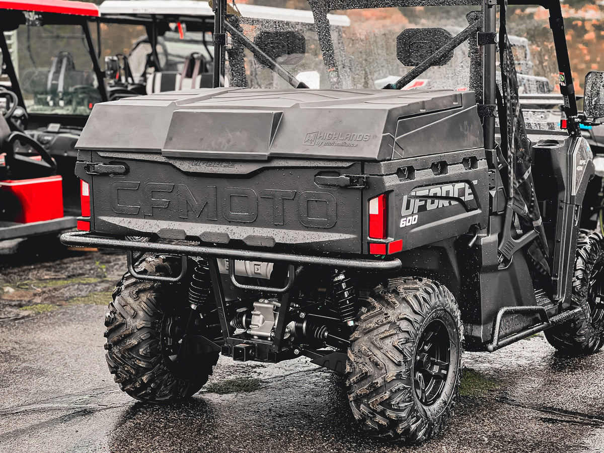 HIGHLANDS Cargo UTV Rear Bed Cover for 2021-2026 CF-Moto U-Force 600