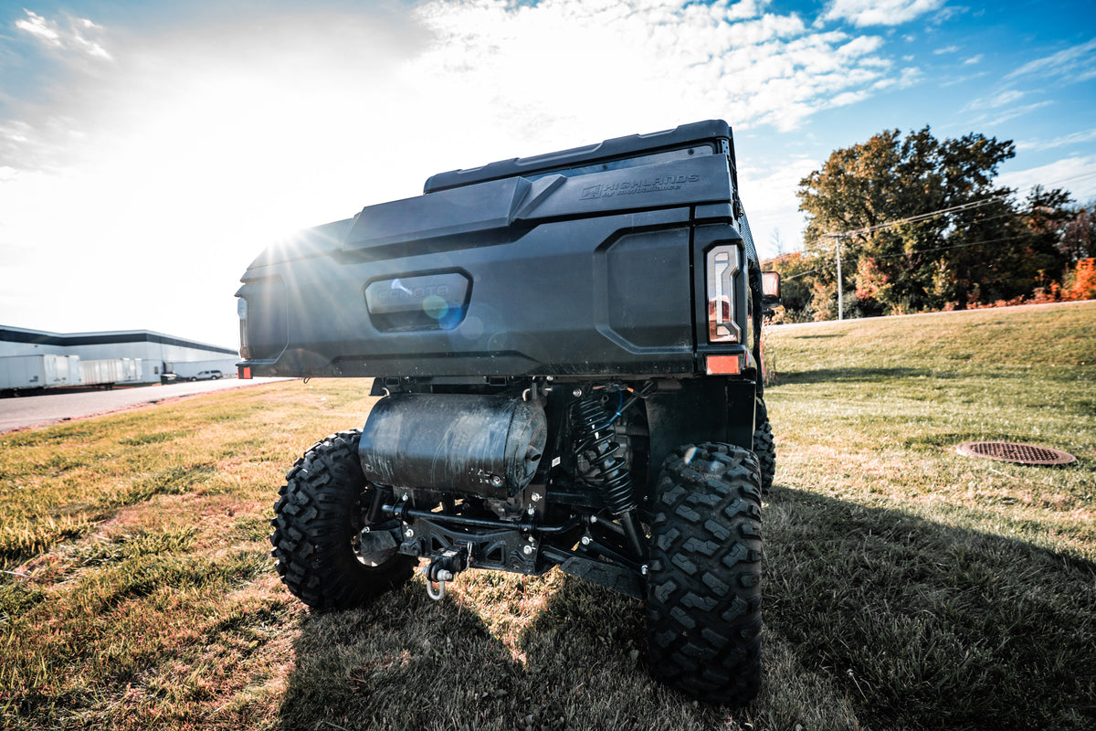 HIGHLANDS Cargo UTV Rear Bed Cover for 2025-2026 CF-Moto U10