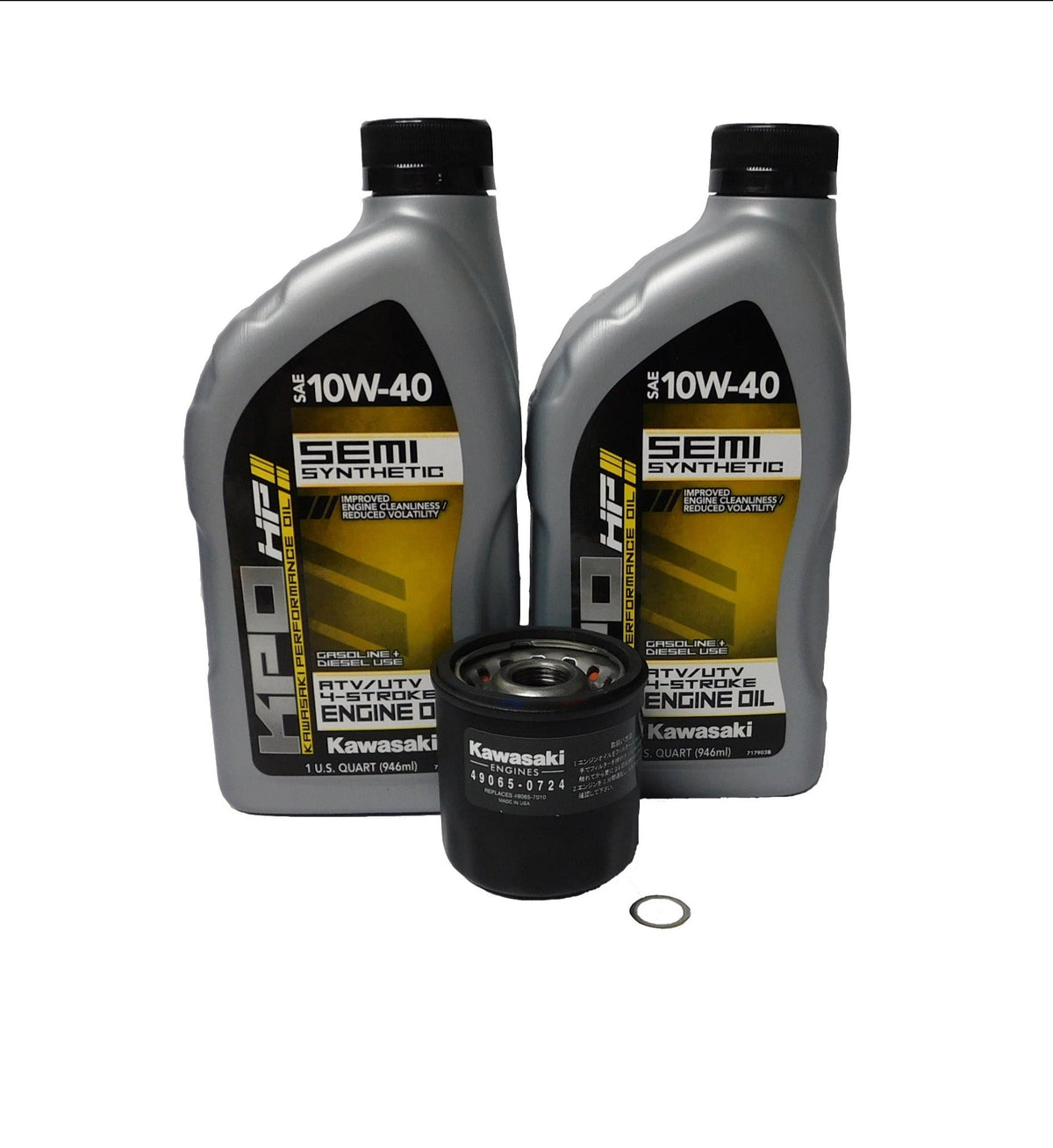 2005-2025 Kawasaki Mule 600, Mule 610, SX OEM Oil Change Kit KAW05