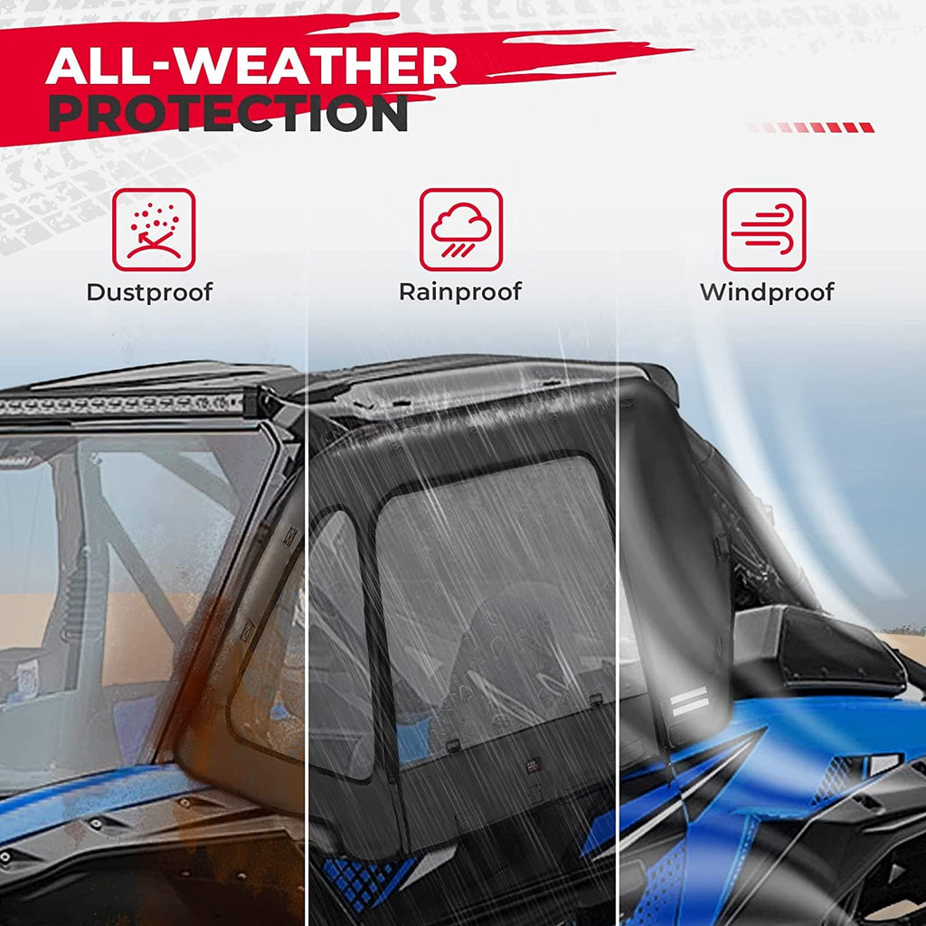 Soft Cab Enclosures & Fender Flares for Kawasaki Teryx KRX 1000 – fits Kawasaki Teryx 800 (view 3)