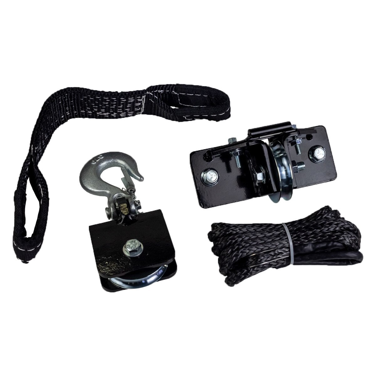 DENALI PLOWS® Plow Pulley Fairlead Kit for ATV/UTV Winches with 3" x 6" Wide-Spool Bolt Patterns