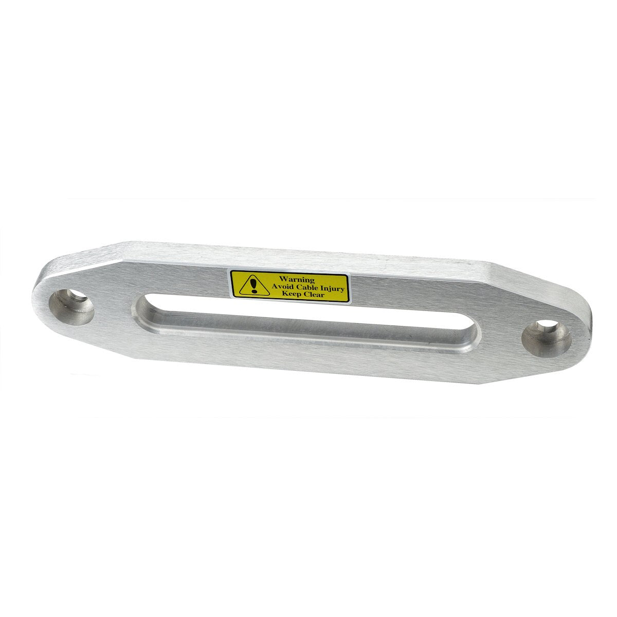 Viper Recovery Aluminum Hawse Fairlead - Silver