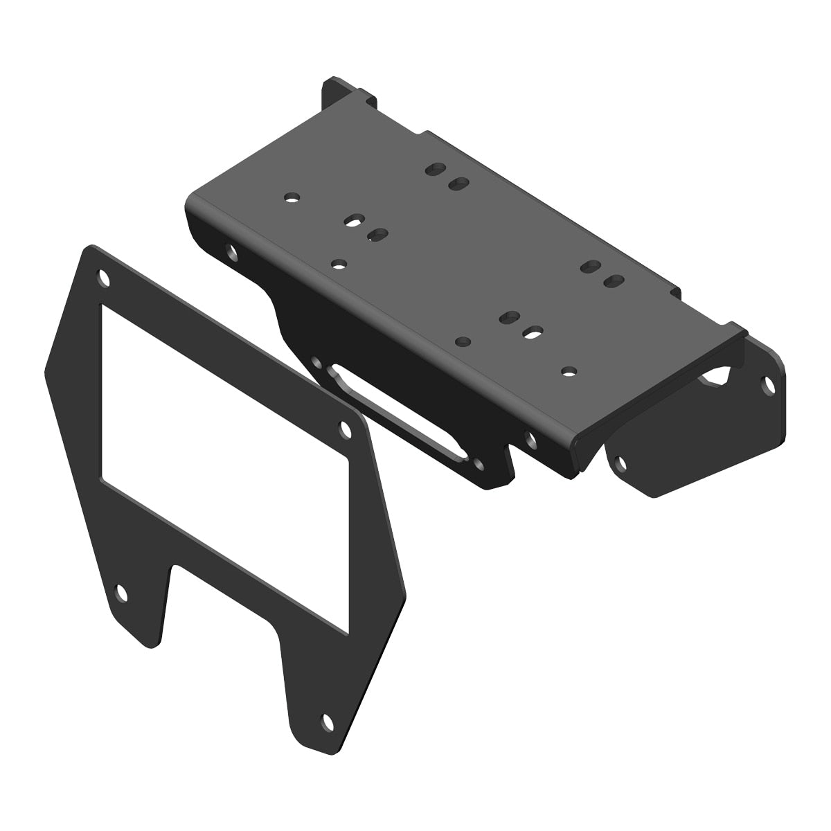VIPER UTV Winch Mount Plate fits 2020-2026 Polaris RZR Pro XP