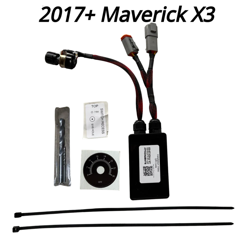 Maverick X3 Intermittent Wiper - Berks Attachments — MCE Offroad