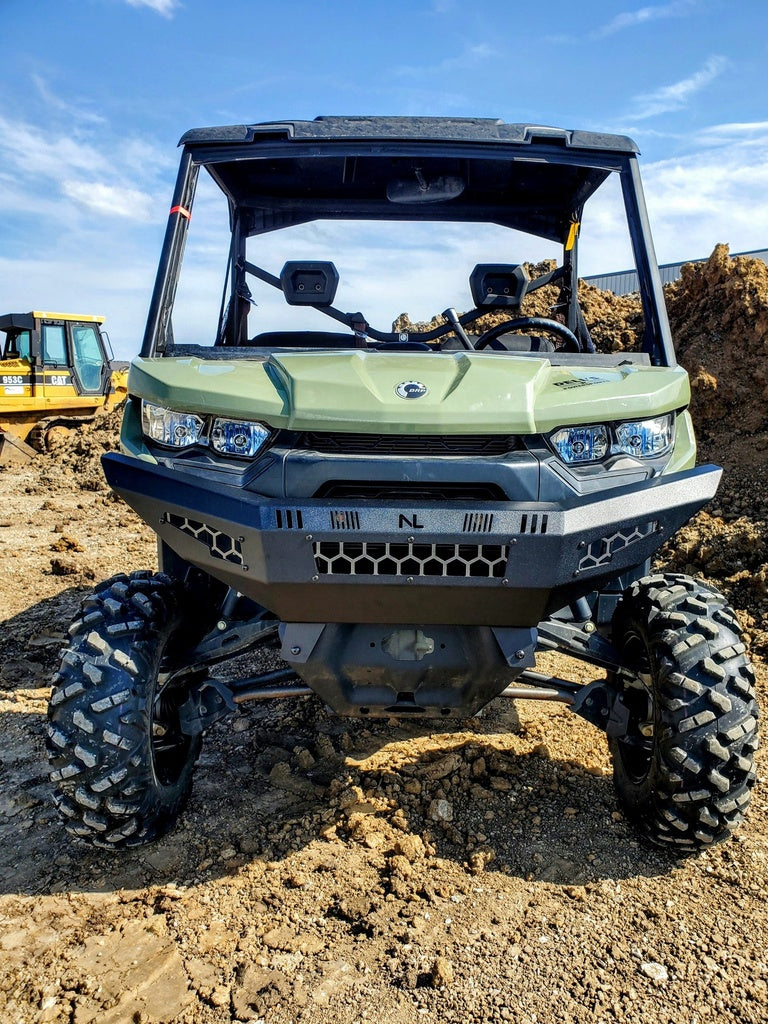 No Limit Front Bumper - Defender — MCE Offroad, view 3