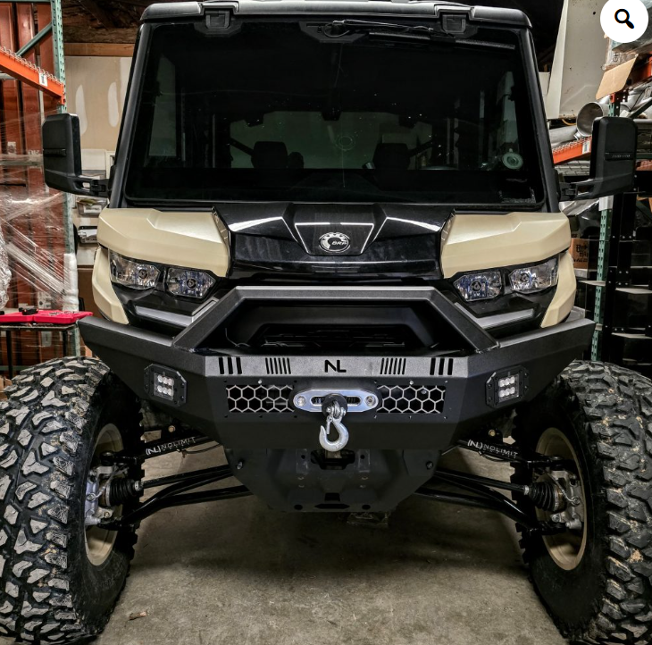 No Limit Front Winch Bumper - Defender — MCE Offroad