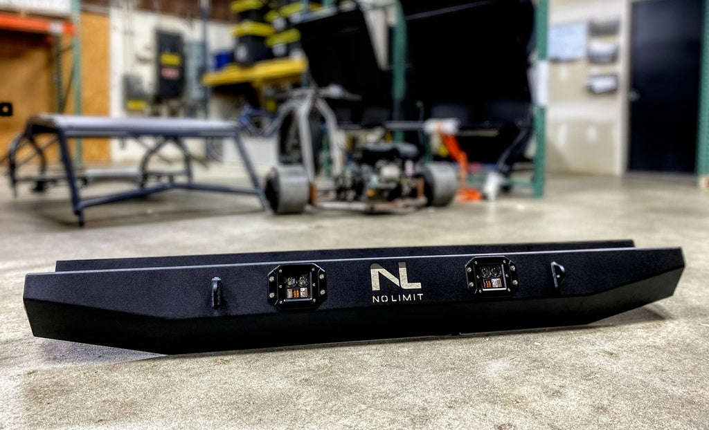 No Limit Gen 2 Rear Bumper - Defender — MCE Offroad, view 2
