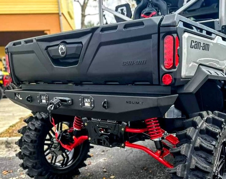 No Limit Rear Winch Bumper - Defender — MCE Offroad