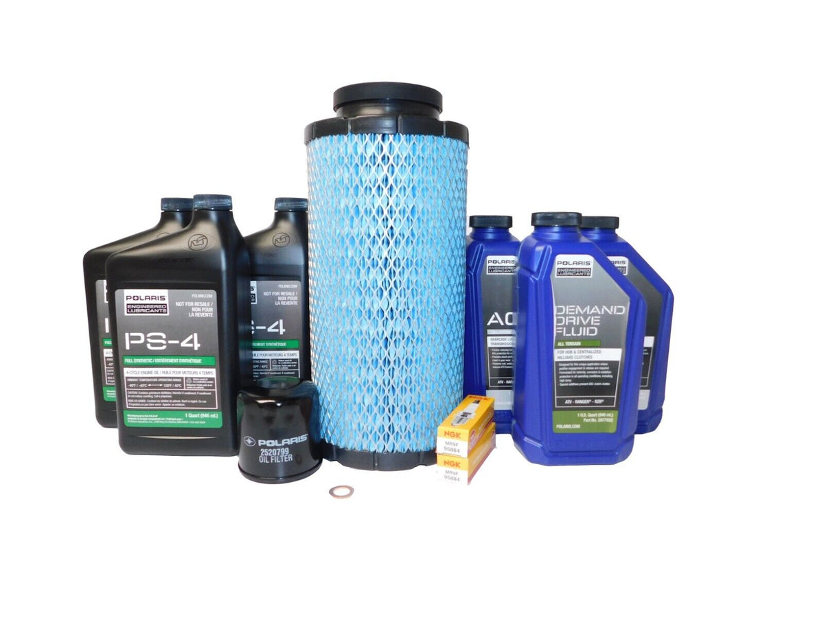 2017-2021 Polaris RZR XP Turbo S OEM 5W-50 Full Synthetic Oil Change Kit POL57