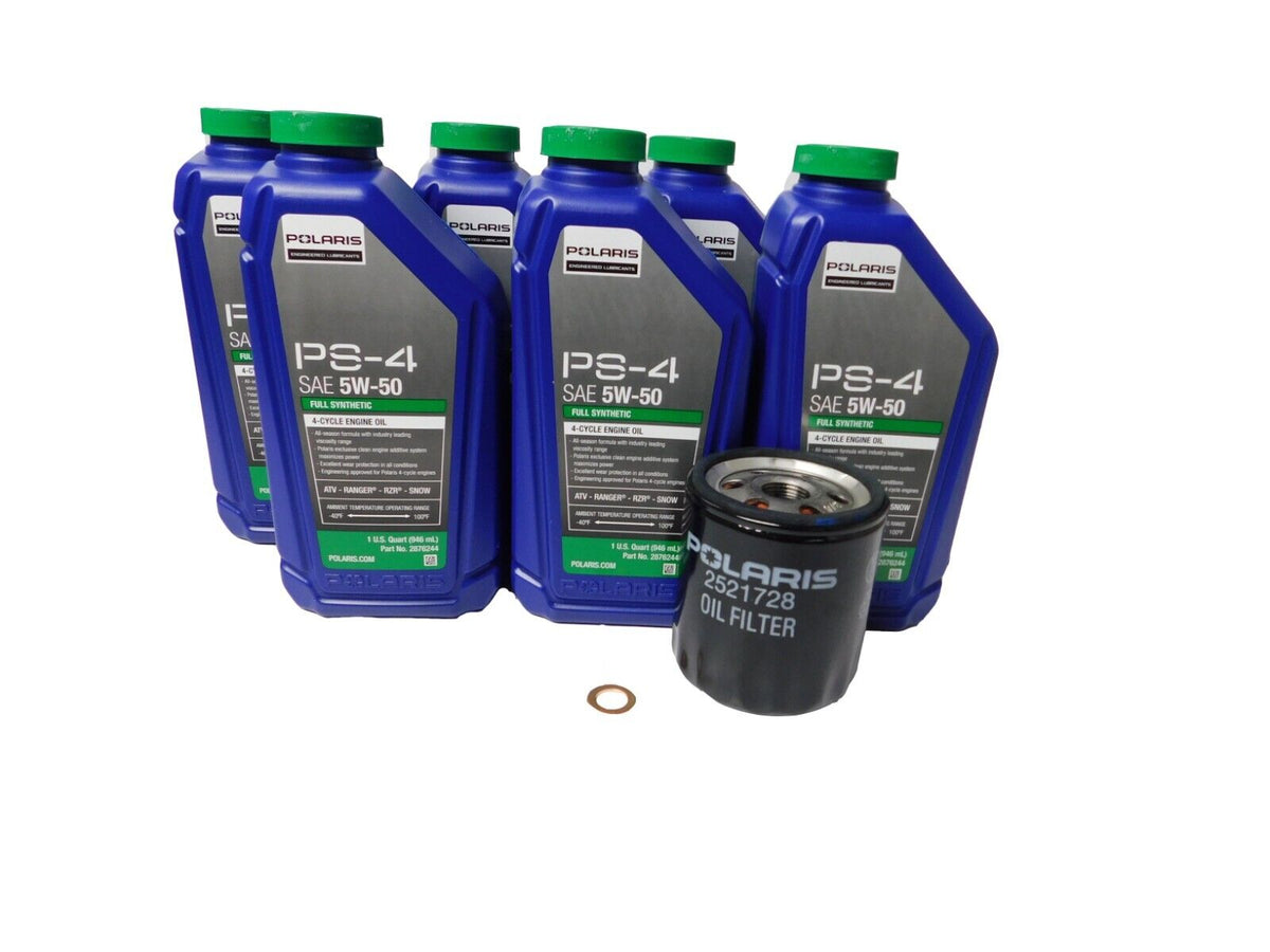 2022-2025 Polaris RZR Pro R 4 OEM PS-4 Oil Change Kit  POL59