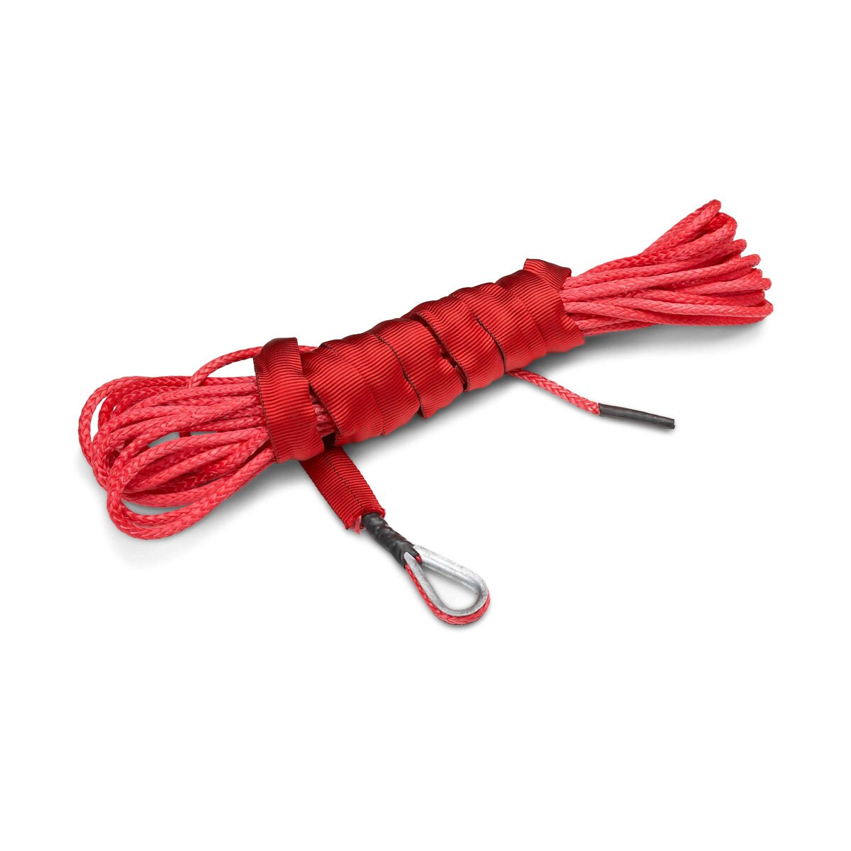VIPER 60' RED AmSteel®-Blue Synthetic Winch Rope - ATV/UTV