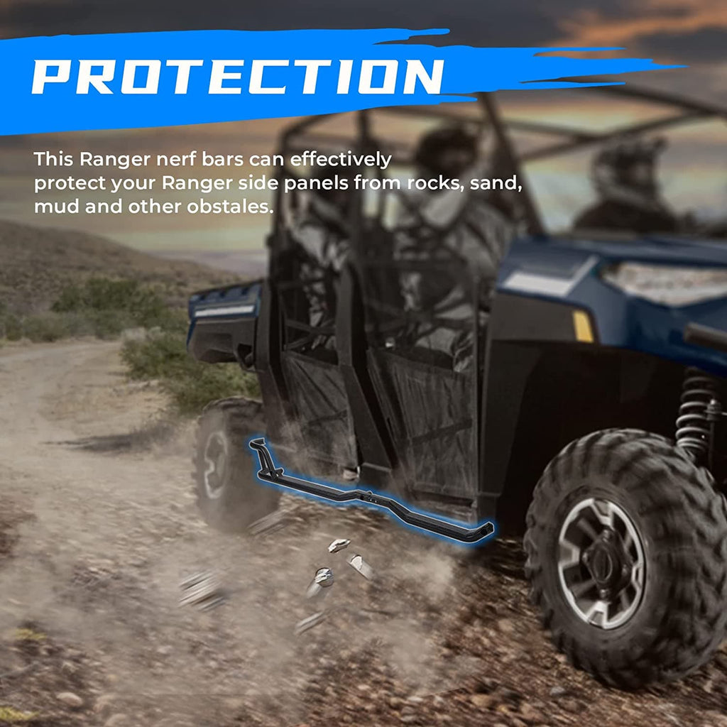 Nerf Bars Rock Sliders for Ranger Crew XP 1000 2019-2025 – fits Polaris Ranger (view 2)