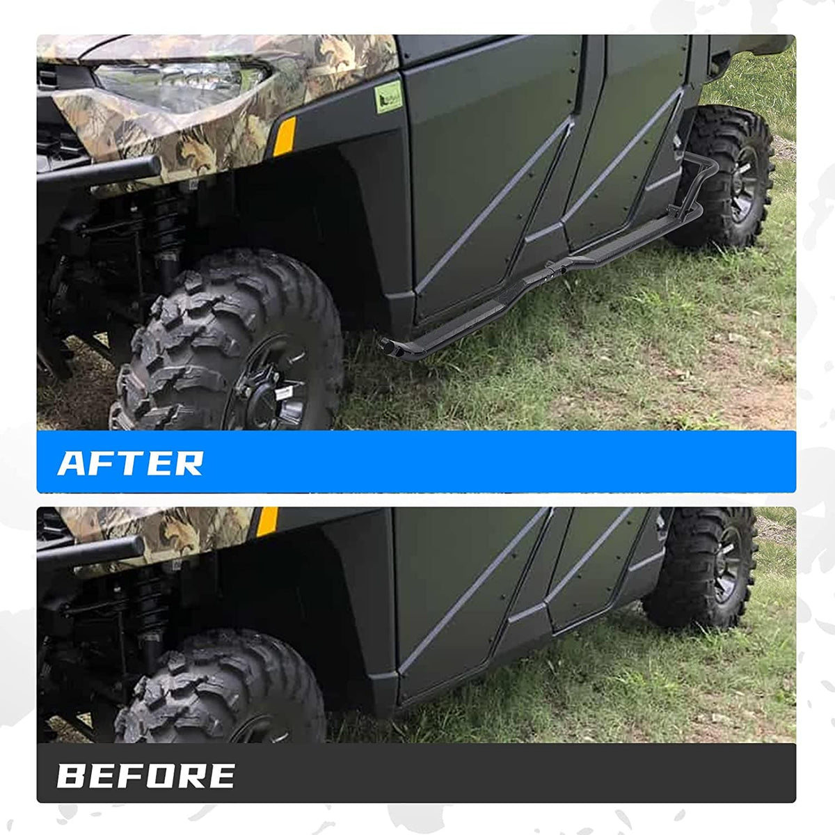Nerf Bars Rock Sliders for Ranger Crew XP 1000 2019-2025 – fits Polaris Ranger (view 4)