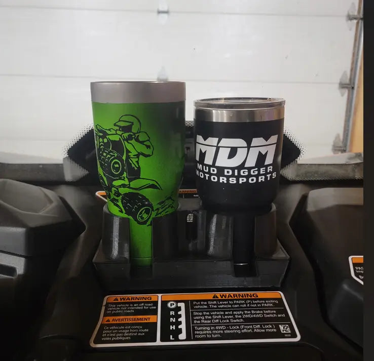 Can Am Commander/Maverick Trail/Maverick Sport Dash Cup Holder — MCE Offroad, view 2