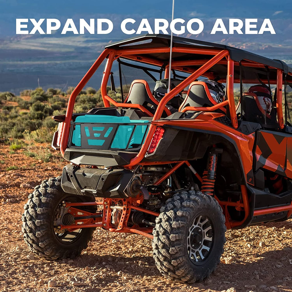 UTV Bed Enclosure Cargo Tailgate Extender for Talon 1000X 1000R 1000X-4 2019-2024 – fits Honda Talon 1000R (view 4)