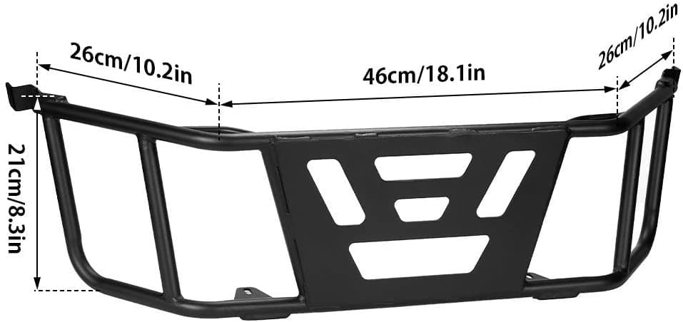 UTV Bed Enclosure Cargo Tailgate Extender for Talon 1000X 1000R 1000X-4 2019-2024 – fits Honda Talon 1000X (view 5)