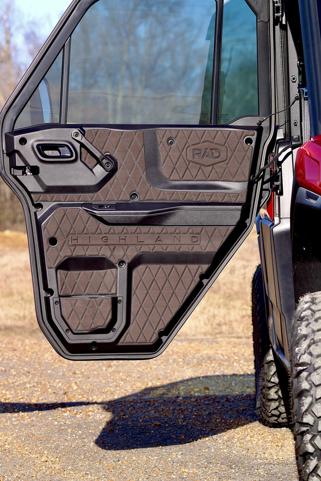 2025+ CFMoto U10 Pro Highland RADTECH foam bundle installed
