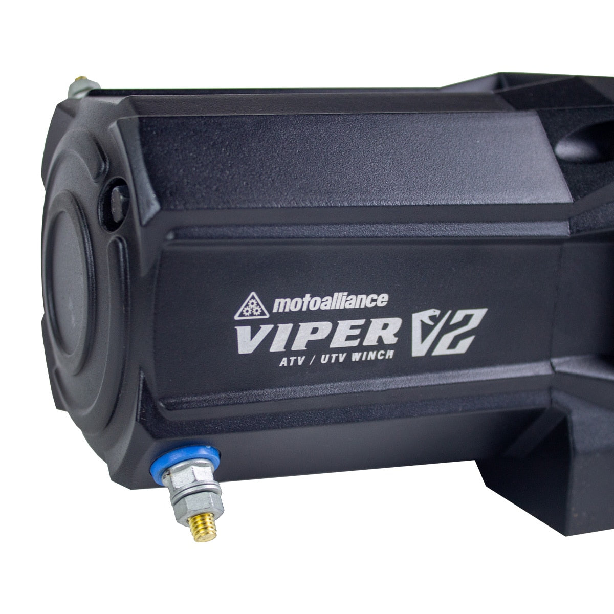 VIPER V2 4500 Wide Spool UTV Winch - 60ft RED Rope
